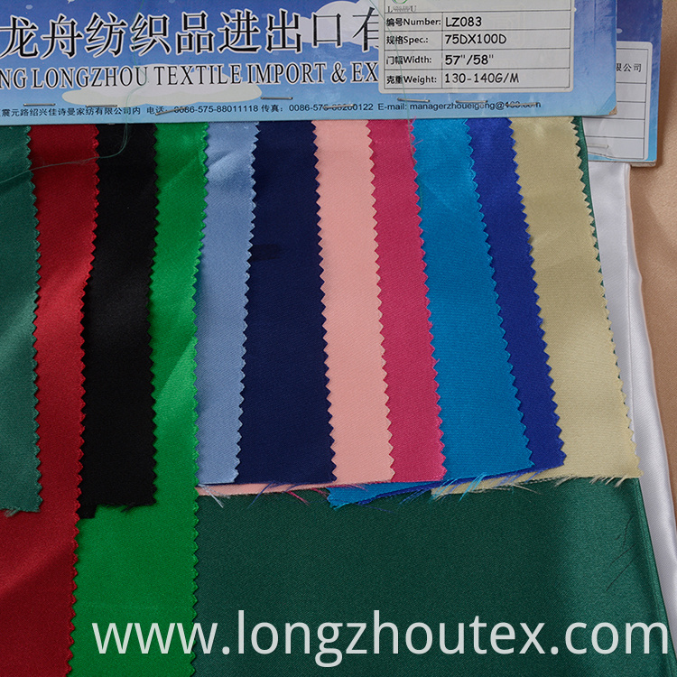 Polyester Satin Fabric PD Fabric